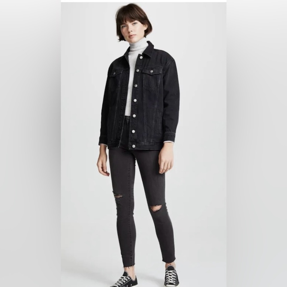 Madewell 9” High-Rise Skinny Black Jeans Size 25